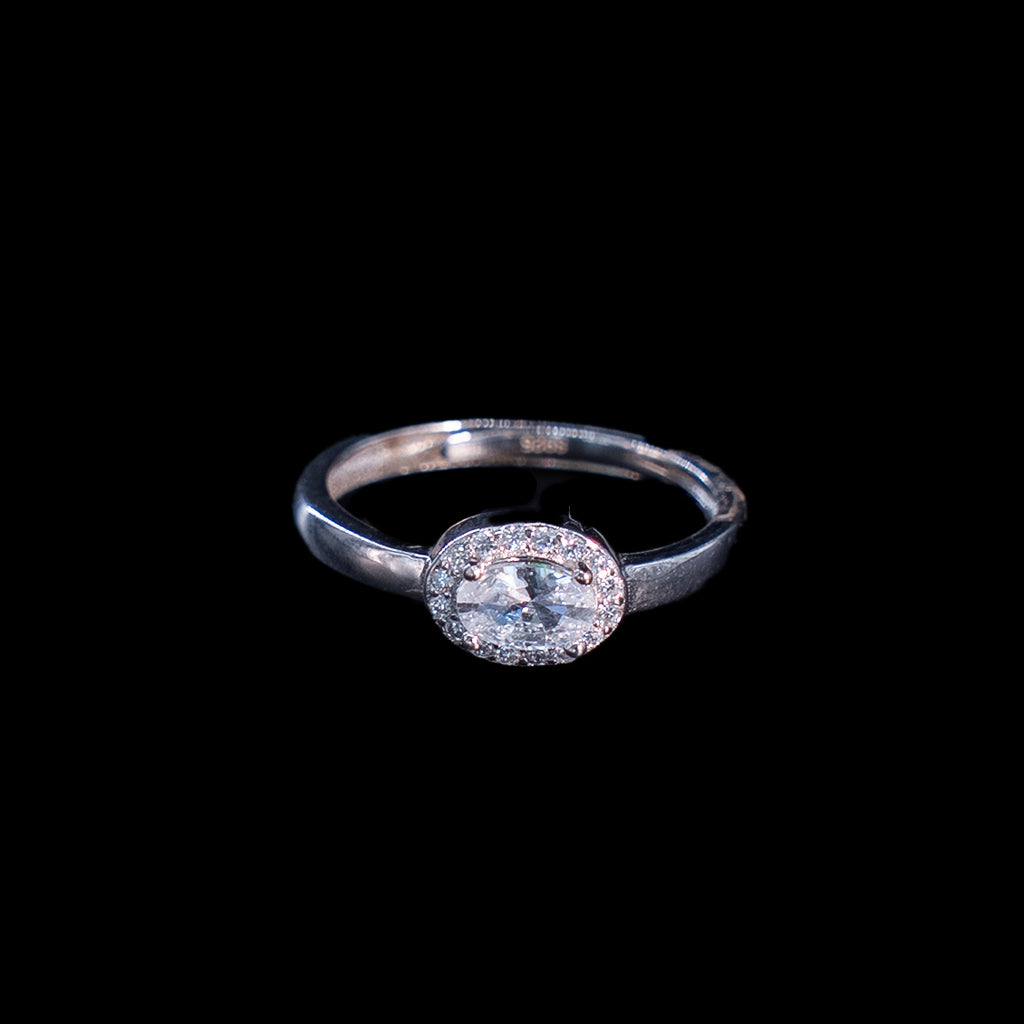 Anillo en Plata 925 con Rodio · Ref. 11