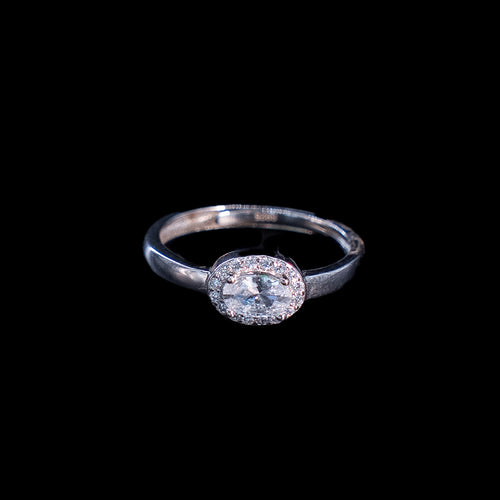 Anillo en Plata 925 con Rodio · Ref. 11