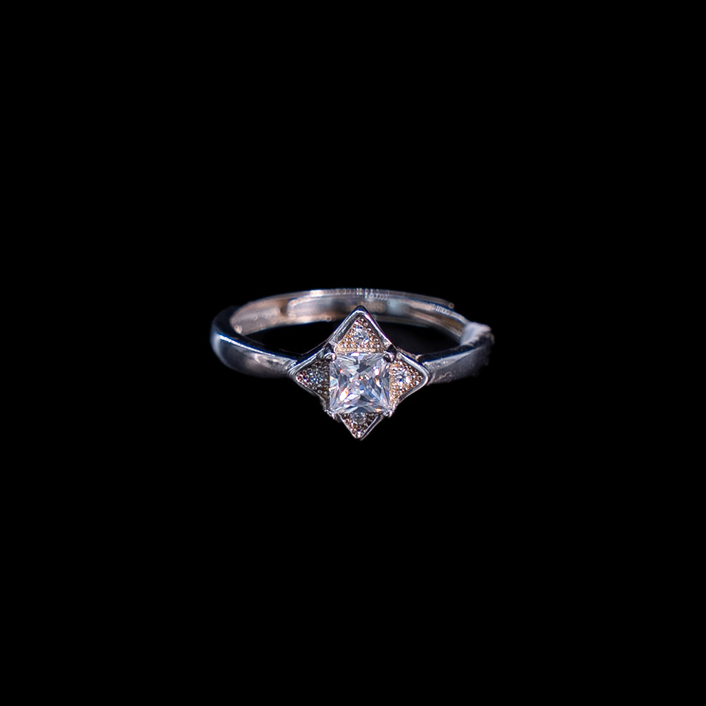 Anillo en Plata 925 con Rodio · Ref. 12