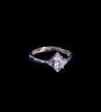 Anillo en Plata 925 con Rodio · Ref. 12