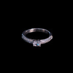 Anillo en Plata 925 con Rodio · Ref. 17B