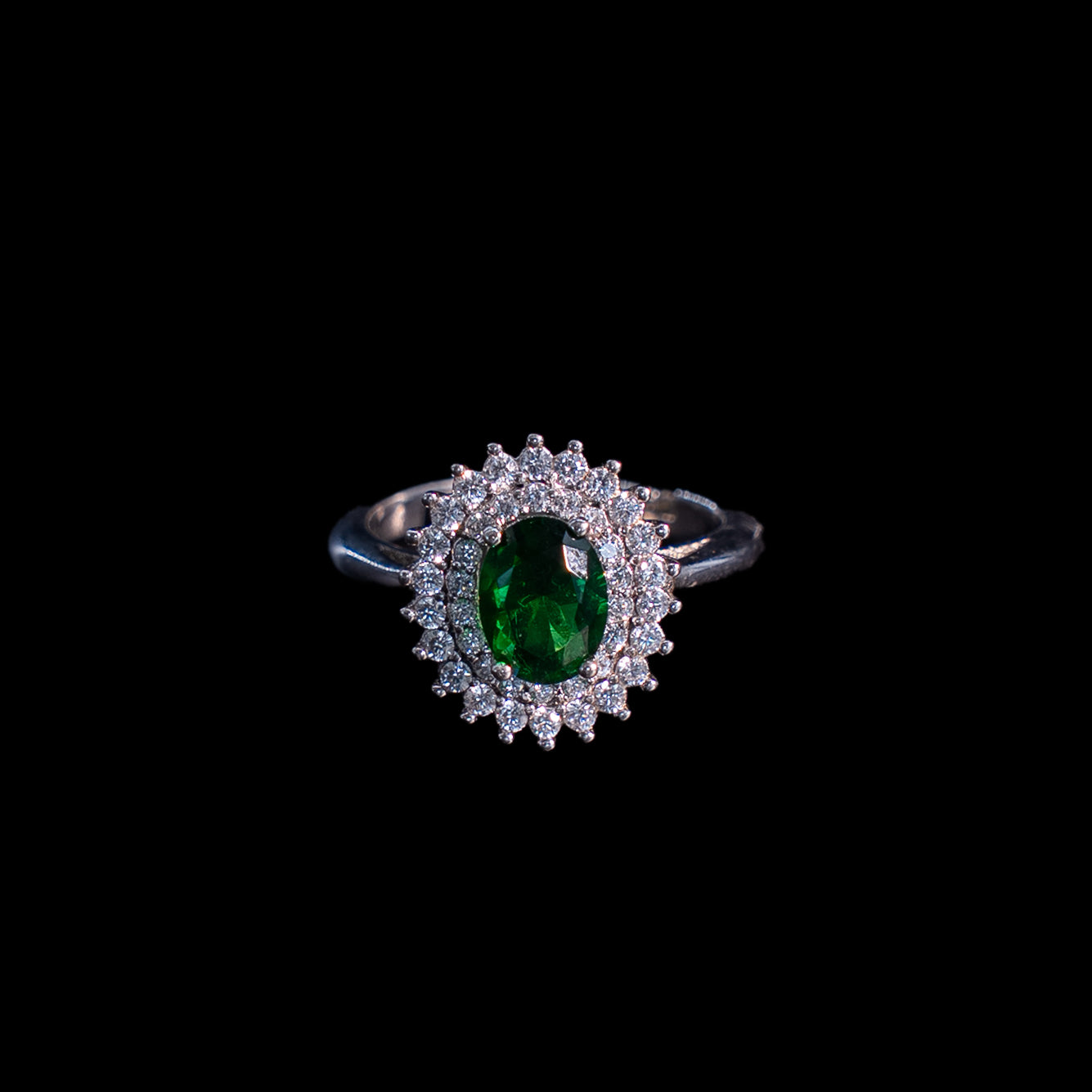 Anillo en Plata 925 con Rodio · Ref. 23