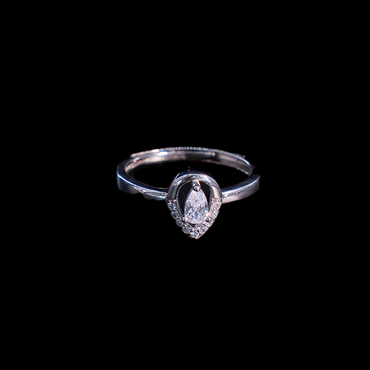 Anillo en Plata 925 con Rodio · Ref. 15
