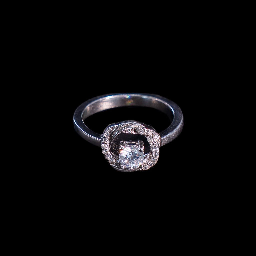 Anillo en Plata 925 con Rodio · Ref. 30