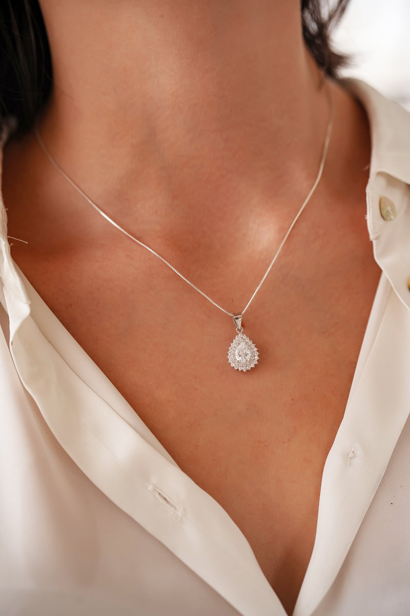 Dije en Plata 925 con Rodio · Ref. 33