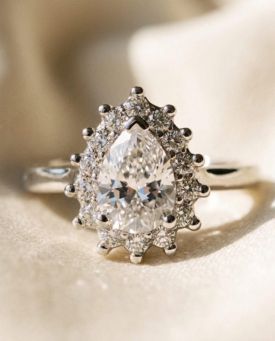 Anillo en Plata 925 con Rodio · Ref. 14B