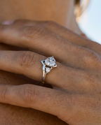 Anillo en Plata 925 con Rodio · Ref. 61