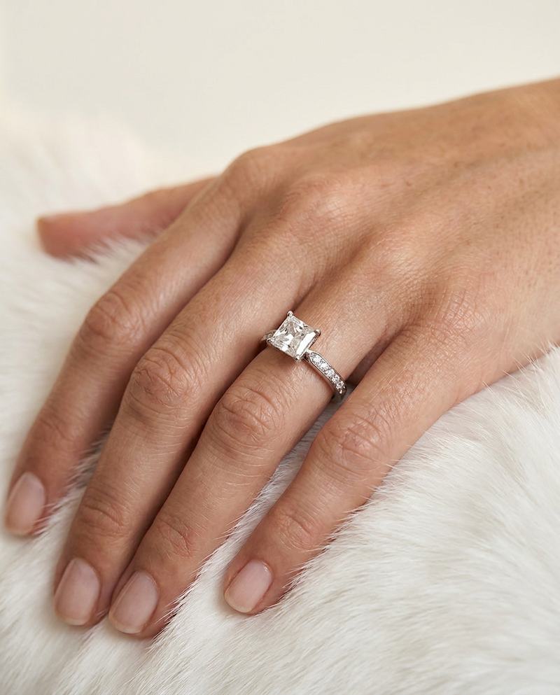 Anillo en Plata 925 con Rodio · Ref. 29