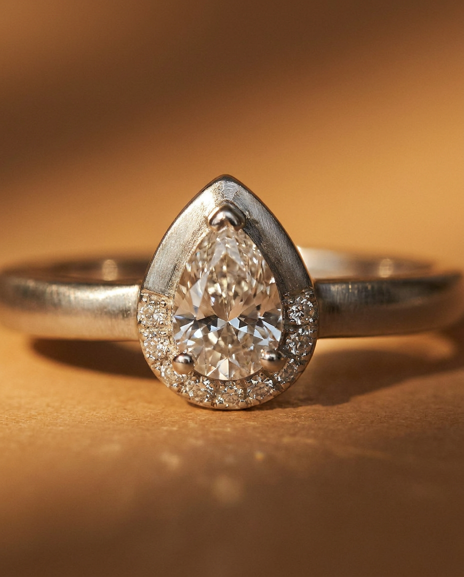 Anillo en Plata 925 con Rodio · Ref. 20