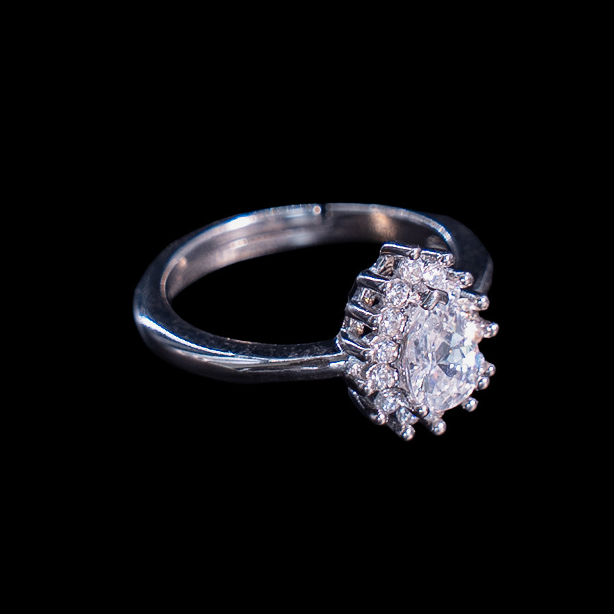 Anillo en Plata 925 con Rodio · Ref. 14A