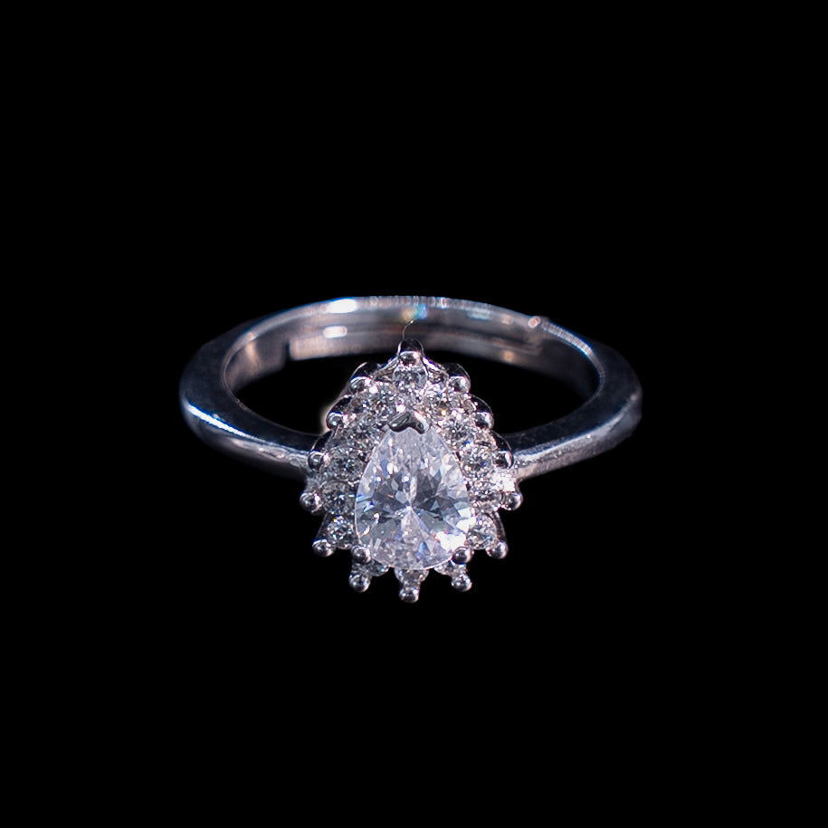 Anillo en Plata 925 con Rodio · Ref. 14A