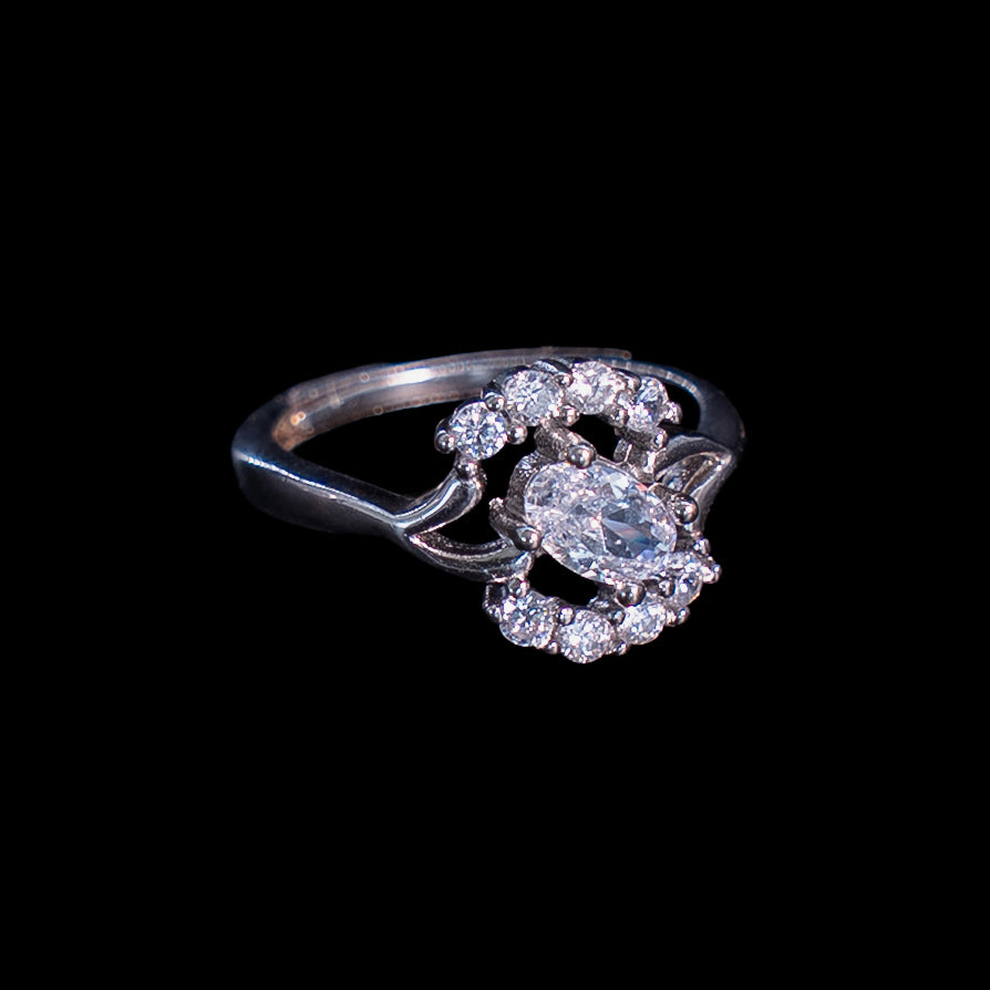 Anillo en Plata 925 con Rodio · Ref. 6