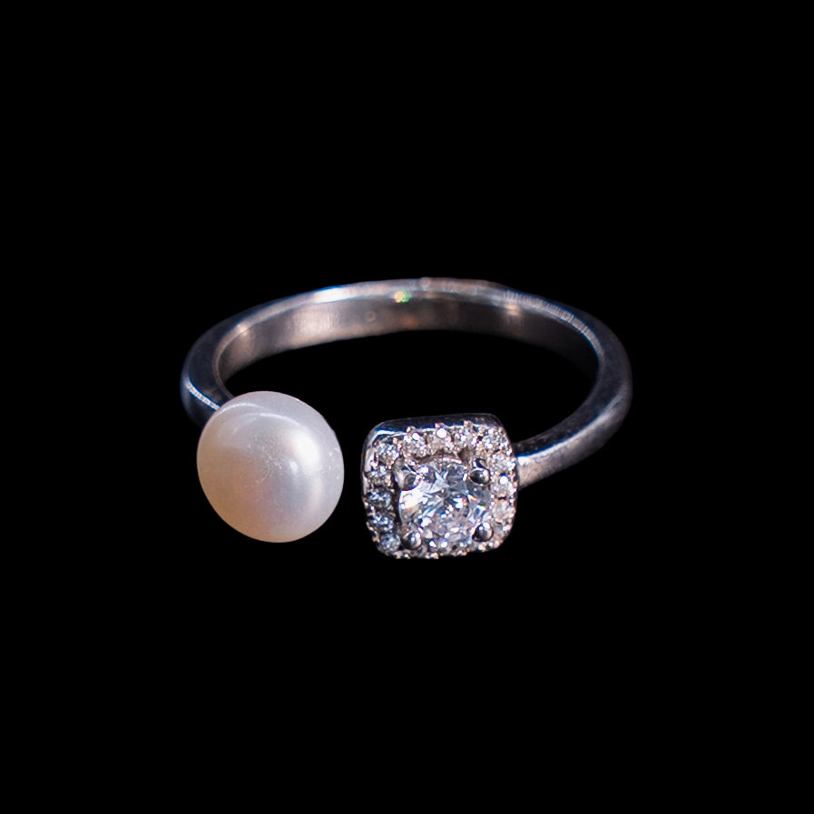 Anillo en Plata 925 con Rodio · Ref. 24