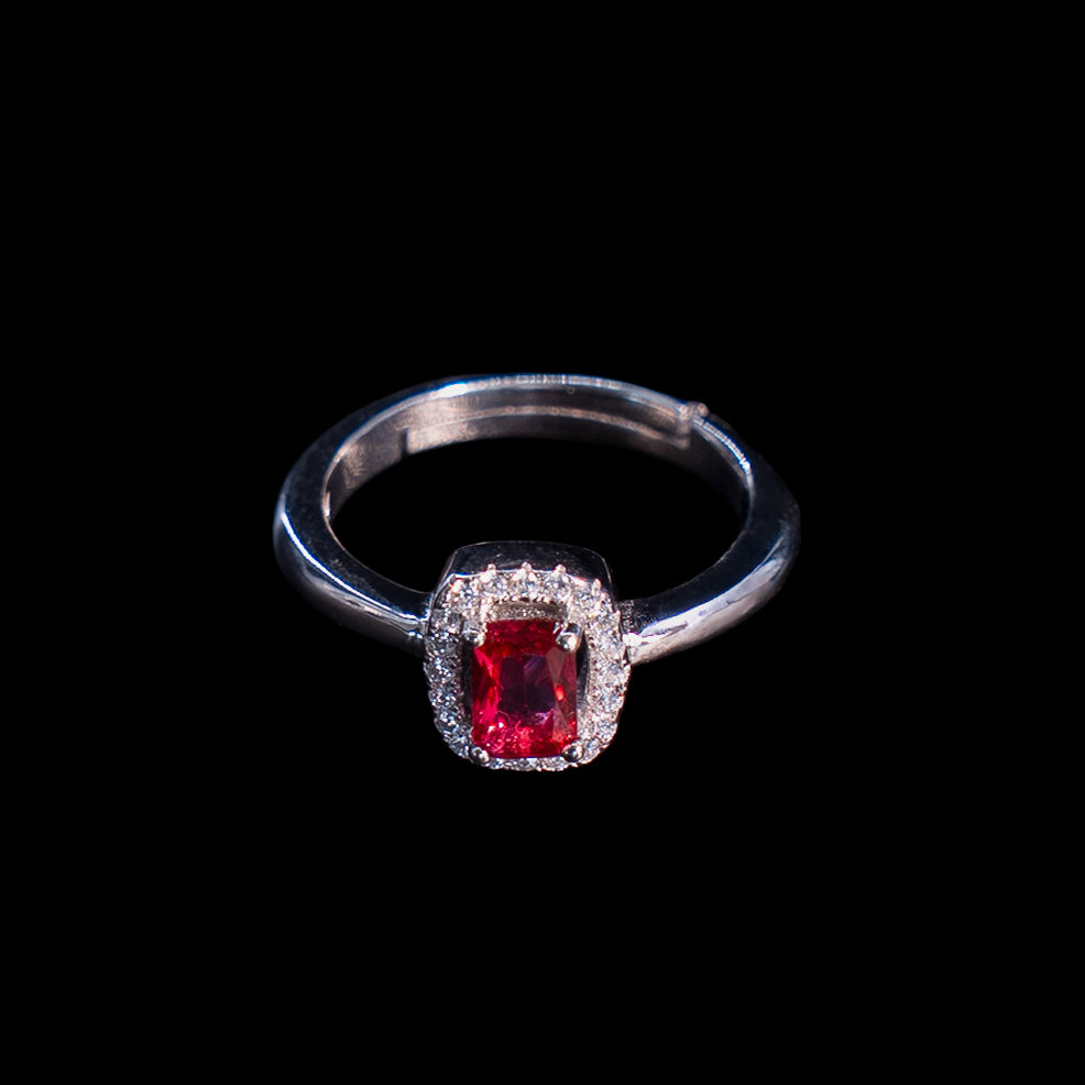 Anillo en Plata 925 con Rodio · Ref. 10