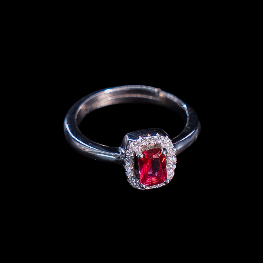 Anillo en Plata 925 con Rodio · Ref. 10