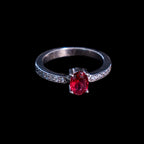 Anillo en Plata 925 con Rodio · Ref. 28