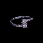 Anillo en Plata 925 con Rodio · Ref. 1