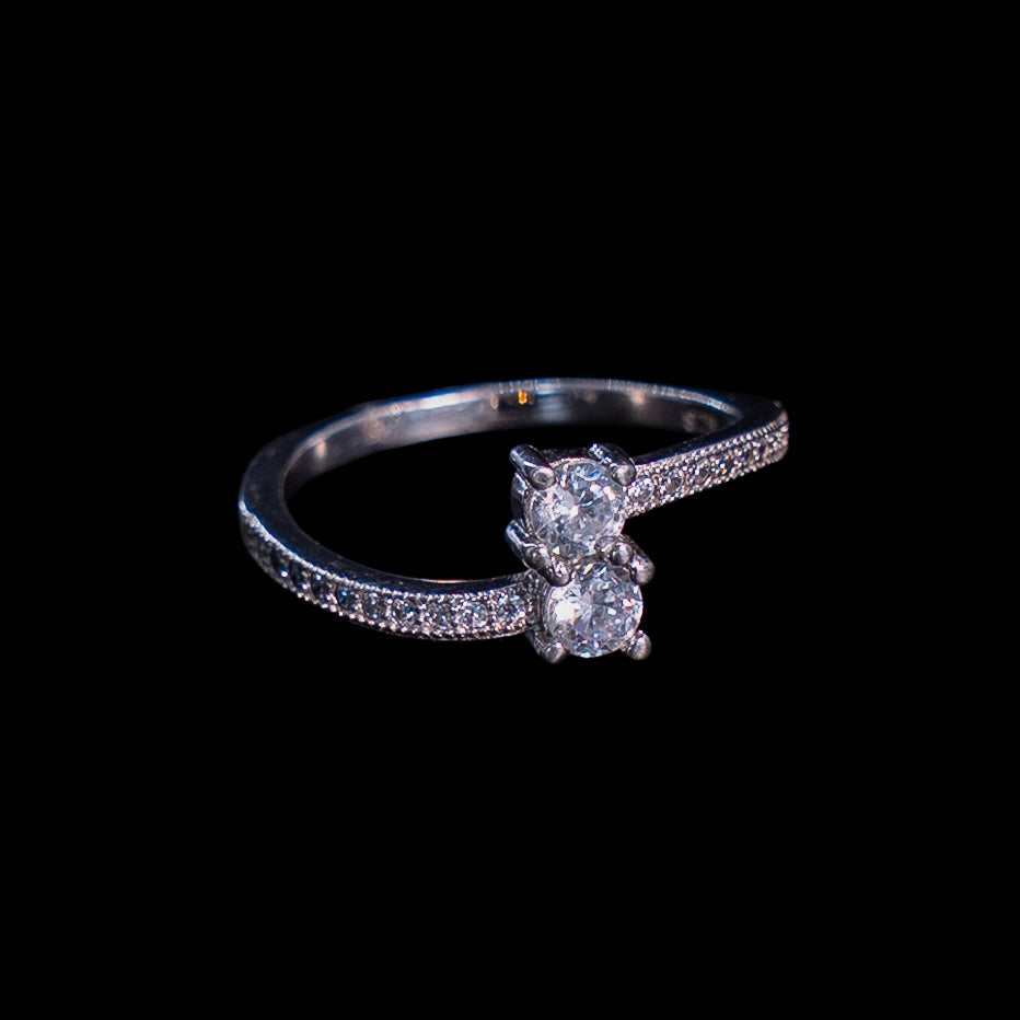 Anillo en Plata 925 con Rodio · Ref. 1