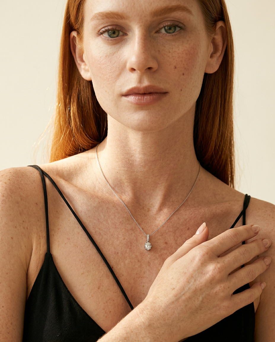 Dije en Plata 925 con Rodio · Ref. 36