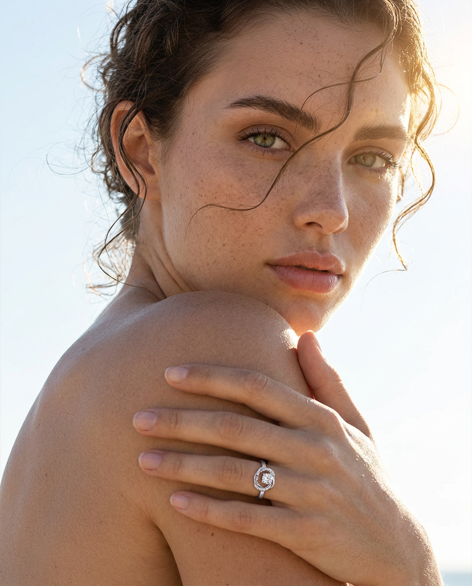Anillo en Plata 925 con Rodio · Ref. 30