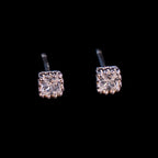 Aretes en Plata 925 con Rodio · Ref. 48