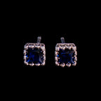 Aretes en Plata 925 con Rodio · Ref. 50
