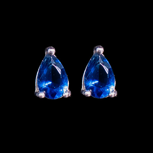 Aretes en Plata 925 con Rodio · Ref. 49
