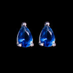 Aretes en Plata 925 con Rodio · Ref. 49