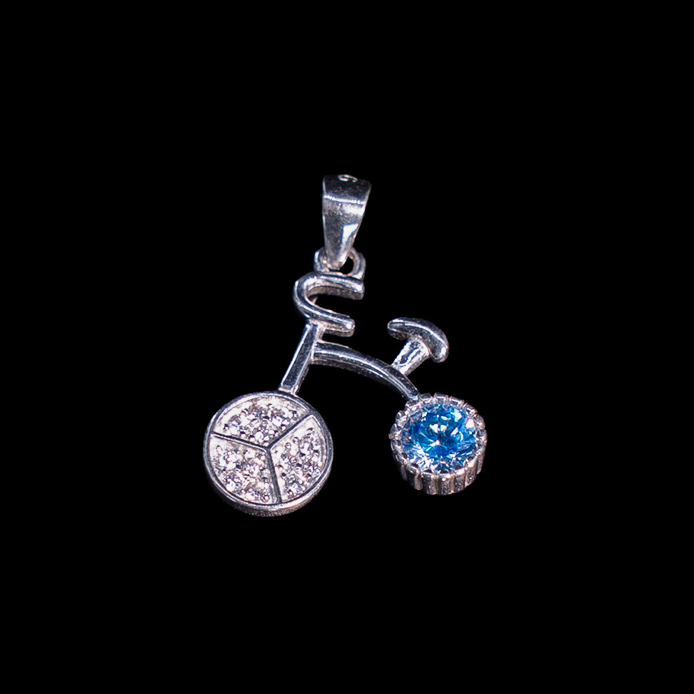 Dije en Plata 925 con Rodio · Ref. 56