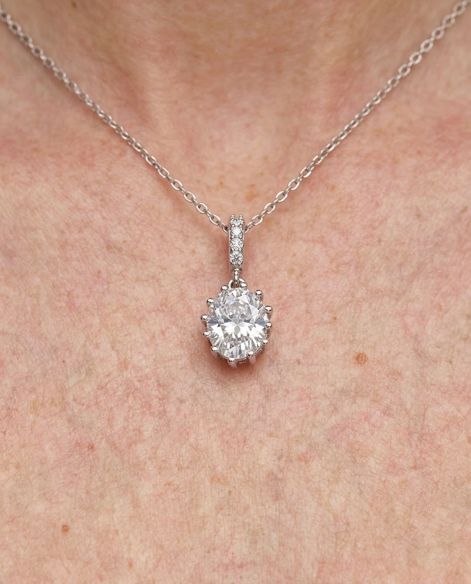 Dije en Plata 925 con Rodio · Ref. 36