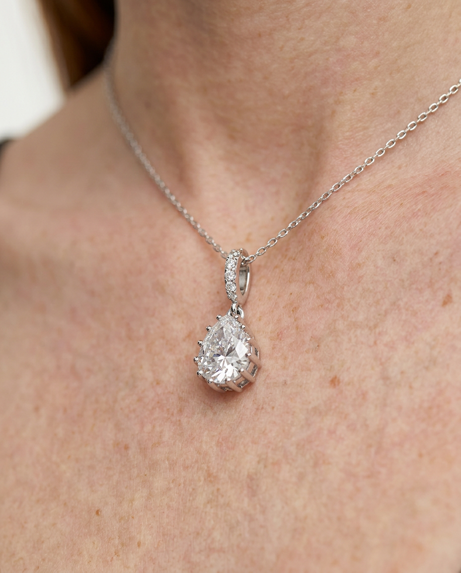 Dije en Plata 925 con Rodio · Ref. 32